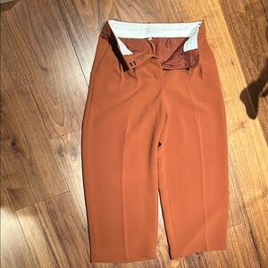 Wilfred Terracotta Cropped Pants
